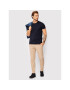 Tommy Hilfiger Tričko Core Stretch MW0MW27539 Tmavomodrá Slim Fit - Pepit.sk