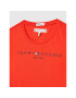 Tommy Hilfiger Tričko Essential KG0KG05242 D Oranžová Regular Fit - Pepit.sk