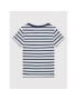 Tommy Hilfiger Tričko Essential Stripe KG0KG06502 Tmavomodrá Regular Fit - Pepit.sk