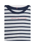 Tommy Hilfiger Tričko Essential Stripe KG0KG06502 Tmavomodrá Regular Fit - Pepit.sk