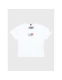 Tommy Hilfiger Tričko Flag Logo KB0KB07588 Biela Regular Fit - Pepit.sk