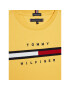 Tommy Hilfiger Tričko Flag Rib Insert KB0KB06532 D Žltá Regular Fit - Pepit.sk