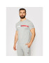 Tommy Hilfiger Tričko Global Strpie Chest Tee MW0MW16572 Sivá Regular Fit - Pepit.sk