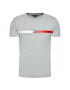 Tommy Hilfiger Tričko Global Strpie Chest Tee MW0MW16572 Sivá Regular Fit - Pepit.sk