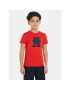 Tommy Hilfiger Tričko KS0KS00527 Červená Regular Fit - Pepit.sk