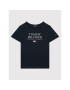 Tommy Hilfiger Tričko Logo KB0KB07012 Tmavomodrá Regular Fit - Pepit.sk