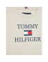 Tommy Hilfiger Tričko Logo KB0KB07794 D Béžová Regular Fit - Pepit.sk