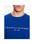 Tommy Hilfiger Tričko Logo MW0MW11797 Tmavomodrá Slim Fit - Pepit.sk