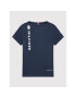 Tommy Hilfiger Tričko Multi Placement Tee KB0KB07288 D Tmavomodrá Regular Fit - Pepit.sk