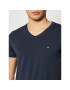 Tommy Hilfiger Tričko MW0MW02045 Tmavomodrá Slim Fit - Pepit.sk