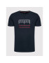 Tommy Hilfiger Tričko MW0MW25763 Tmavomodrá Regular Fit - Pepit.sk