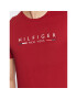 Tommy Hilfiger Tričko New York MW0MW29372 Bordová Slim Fit - Pepit.sk