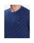 Tommy Hilfiger Tričko Print MW0MW30056 Tmavomodrá Regular Fit - Pepit.sk