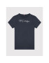 Tommy Hilfiger Tričko Script KS0KS00174 M Tmavomodrá Regular Fit - Pepit.sk