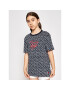 Tommy Hilfiger Tričko Ss Tee Logo Print UB0UB00367 Tmavomodrá Regular Fit - Pepit.sk