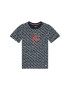 Tommy Hilfiger Tričko Ss Tee Logo Print UB0UB00367 Tmavomodrá Regular Fit - Pepit.sk