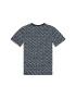 Tommy Hilfiger Tričko Ss Tee Logo Print UB0UB00367 Tmavomodrá Regular Fit - Pepit.sk