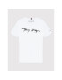 Tommy Hilfiger Tričko Unisex Script KS0KS00174 D Biela Regular Fit - Pepit.sk