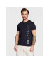 Tommy Hilfiger Tričko Vertical Gradient MW0MW29668 Tmavomodrá Slim Fit - Pepit.sk