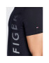 Tommy Hilfiger Tričko Vertical Gradient MW0MW29668 Tmavomodrá Slim Fit - Pepit.sk