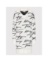 Tommy Hilfiger Úpletové šaty All Over WW0WW32793 Biela Relaxed Fit - Pepit.sk