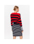 Tommy Hilfiger Úpletové šaty Colorblock Stripe WW0WW37949 Farebná Relaxed Fit - Pepit.sk