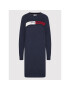 Tommy Hilfiger Úpletové šaty Graphic WW0WW31483 Tmavomodrá Regular Fit - Pepit.sk