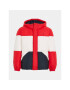 Tommy Hilfiger Vatovaná bunda Essential Colorblock KB0KB08559 M Červená Regular Fit - Pepit.sk