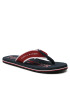 Tommy Hilfiger Žabky Classic Hilfiger Beach Sandal FM0FM04617 Bordová - Pepit.sk