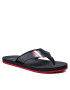 Tommy Hilfiger Žabky Comfortable Padded Beach Sandal FM0FM04065 Tmavomodrá - Pepit.sk