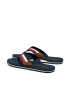 Tommy Hilfiger Žabky Corporate Hilfiger Beach Sandal FM0FM03380 Tmavomodrá - Pepit.sk