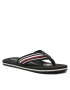 Tommy Hilfiger Žabky Corporate Stripes Beach Sandal FM0FM04407 Čierna - Pepit.sk