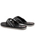 Tommy Hilfiger Žabky Elevated Leather Beach Sandal FM0FM03384 Čierna - Pepit.sk