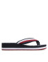 Tommy Hilfiger Žabky Essential Corp Mid Flip Flop FW0FW07265 Tmavomodrá - Pepit.sk