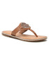 Tommy Hilfiger Žabky Essential Leather Flat Sandal FW0FW05620 Hnedá - Pepit.sk