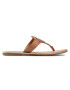 Tommy Hilfiger Žabky Essential Leather Flat Sandal FW0FW05620 Hnedá - Pepit.sk