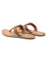 Tommy Hilfiger Žabky Essential Leather Flat Sandal FW0FW05620 Hnedá - Pepit.sk