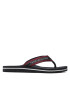 Tommy Hilfiger Žabky Gold Signature Beach Sandal FW0FW06709 Bordová - Pepit.sk