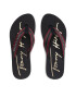 Tommy Hilfiger Žabky Gold Signature Beach Sandal FW0FW06709 Bordová - Pepit.sk