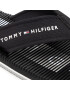 Tommy Hilfiger Žabky Massage Footbed Beach Sandal FM0FM03979 Čierna - Pepit.sk