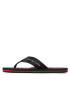 Tommy Hilfiger Žabky Massage Footbed Beach Sandal FM0FM04474 Červená - Pepit.sk