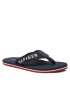 Tommy Hilfiger Žabky Print Beach Sandal FM0FM04618 Tmavomodrá - Pepit.sk