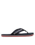 Tommy Hilfiger Žabky Print Beach Sandal FM0FM04618 Tmavomodrá - Pepit.sk