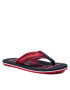 Tommy Hilfiger Žabky Strips Hilfiger Beach Sandal FM0FM04066 Červená - Pepit.sk