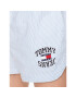 Tommy Jeans Bavlnené šortky Seersucker DM0DM16294 Modrá Regular Fit - Pepit.sk