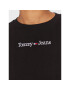 Tommy Jeans Blúzka Baby Serif Linear DW0DW14363 Čierna Regular Fit - Pepit.sk