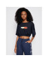 Tommy Jeans Blúzka Cropped UW0UW02948 Tmavomodrá Regular Fit - Pepit.sk