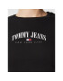 Tommy Jeans Blúzka Essential Logo DW0DW14911 Čierna Regular Fit - Pepit.sk