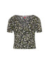 Tommy Jeans Blúzka Floral Print DW0DW09761 Čierna Regular Fit - Pepit.sk