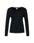 Tommy Jeans Blúzka Tjw Jersey DW0DW09101 Čierna Regular Fit - Pepit.sk